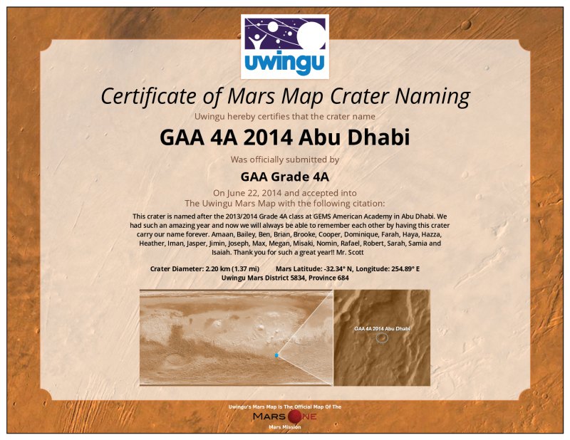 Uwingu_Certificate_Abu Dhabi