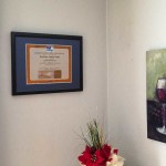 Printed Framed Certificate