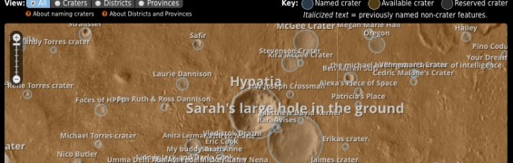 Uwingu Mars Map